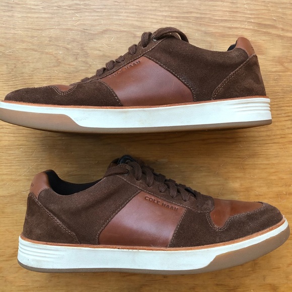 Cole Haan Grand Pro leather sneakers size 10.5 - Picture 1 of 7